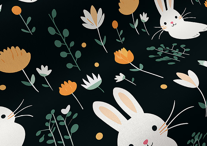 Hop To It, Noir - Twist&Fit Roman Blind - Image 4